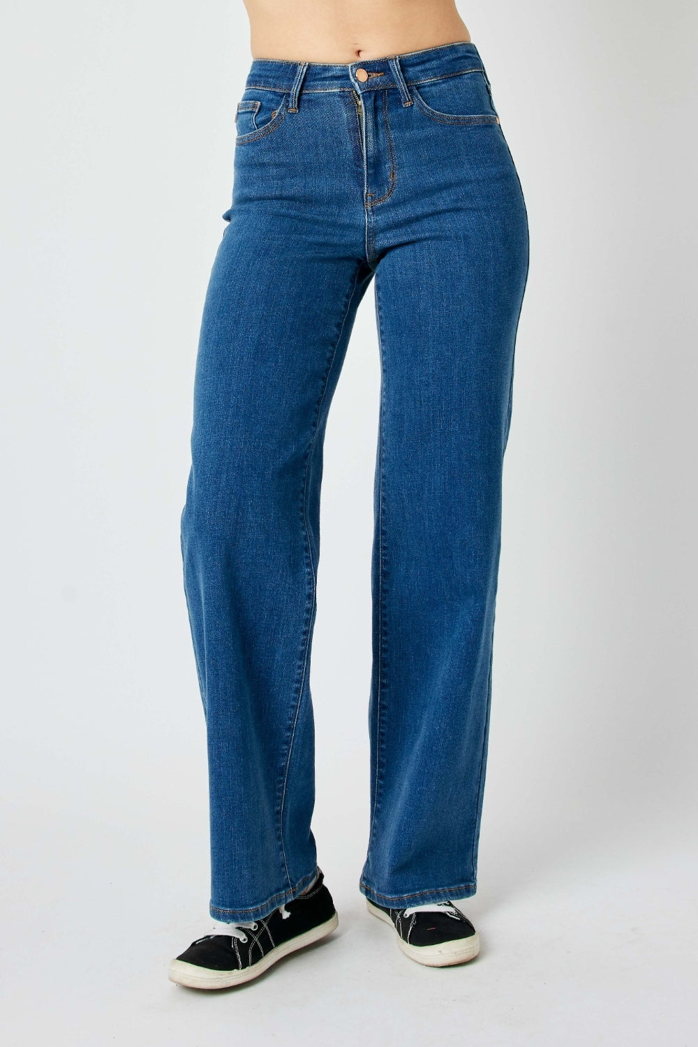 Judy Blue Theresa High Rise Straight Jeans
