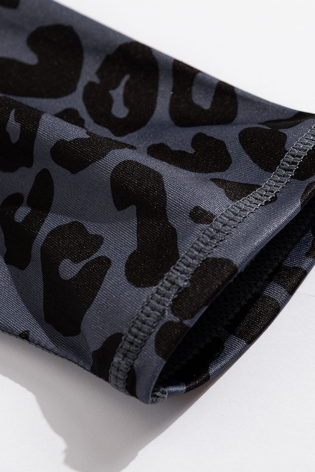 Leading The Pack Leopard Cutout Sports Bra and Leggings Set