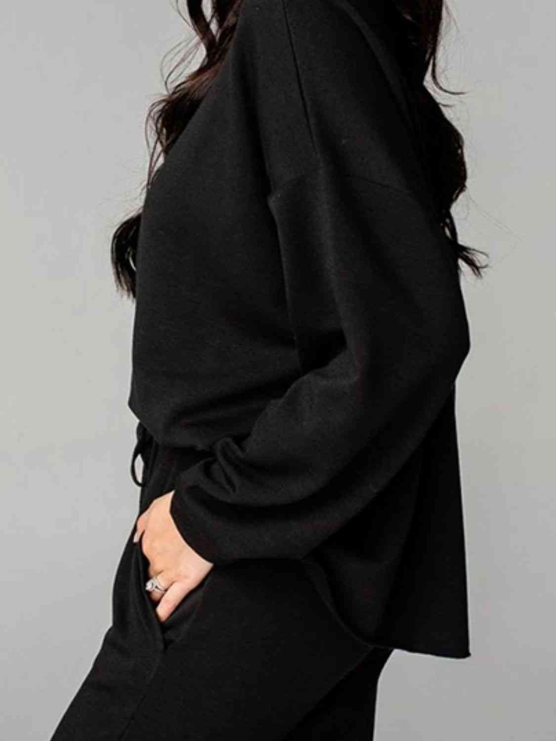 Me, Myself And I Distressed Sweatshirt and Joggers Set