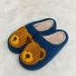 Melody My Teddy Bear Plush Slide Slippers