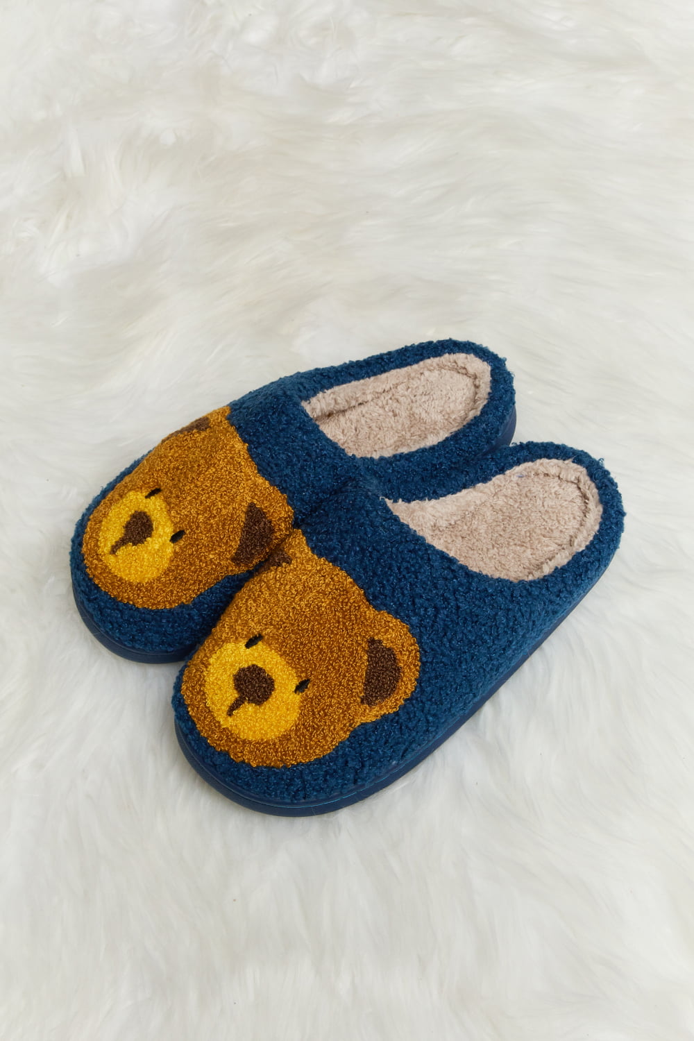 Melody My Teddy Bear Plush Slide Slippers