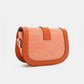 Nicole Lee USA Carrying A Great Mood Croc Embossed Crossbody Bag