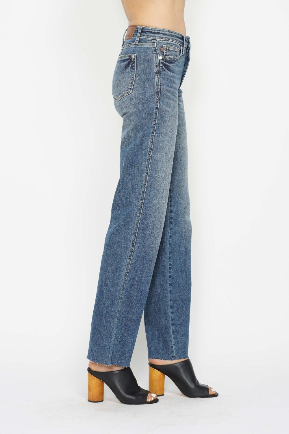 Judy Blue Piper Tummy Control Straight Jeans