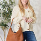 SHOMICO Carrying Heartstrings Weaved Vegan Leather Handbag