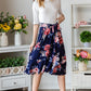 Reborn J Summer Breeze Floral Wrap Ruffled Skirt
