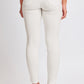 YMI Jeanswear Alayna Hyperstretch Mid-Rise Skinny Jeans in Vanilla Cream