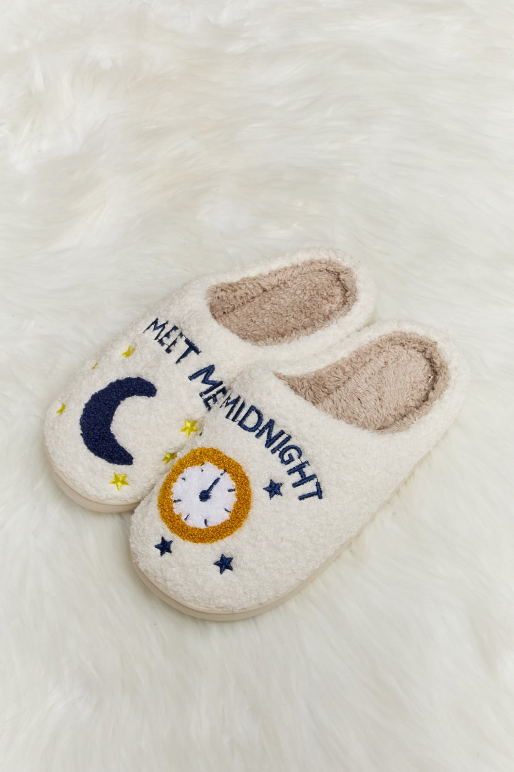 Melody Cozy Toes Plush Slide Slippers