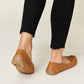 Forever Link Keep It Stepping Bow Decor Flat Loafers in Tan