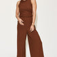 Basic Bae A Fresh Start Ribbed Tank and Wide Leg Pants Set