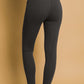 Love Tree In Slay Mode High Waist Leggings with Side Pockets in Black