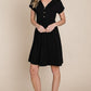 BOMBOM Stick With Me V-Neck Short Sleeve Dress
