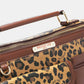 Nicole Lee USA At My Best Leopard Top Handle Handbag