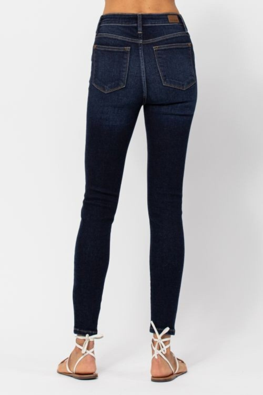 Judy Blue Cari High Waist Handsand Skinny Jeans