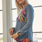Celeste Tropical Vibes Long Sleeve T-Shirt