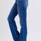 Judy Blue Bianca Run Mid-Rise Bootcut Jeans with Thermal Lining