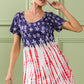 BiBi Summer in the USA American Flag Tee Dress