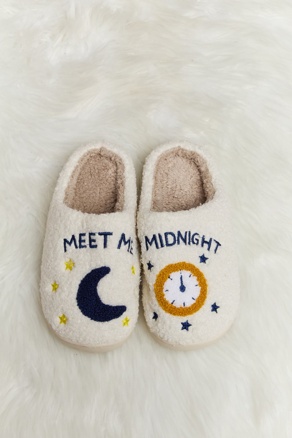 Melody Cozy Toes Plush Slide Slippers