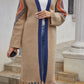 Angel Wings Fall, I'm Ready Geometric Fringe Hem Open Front Duster Cardigan