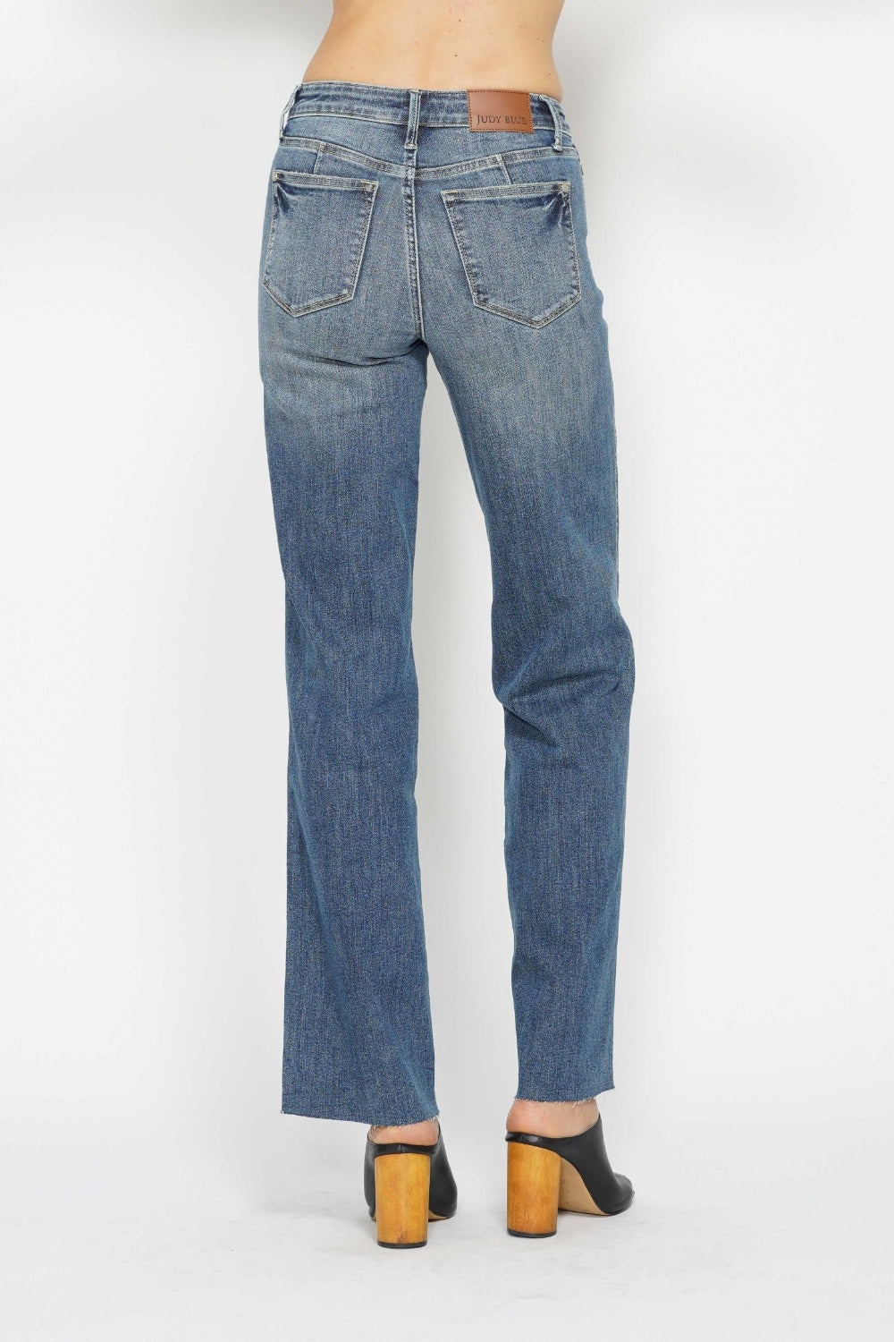 Judy Blue Piper Tummy Control Straight Jeans