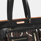 Nicole Lee USA I'm All In Geometric Pattern Large Handbag