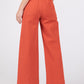 SAGE + FIG Annette Wide Leg Cropped Pants in Cinnamon