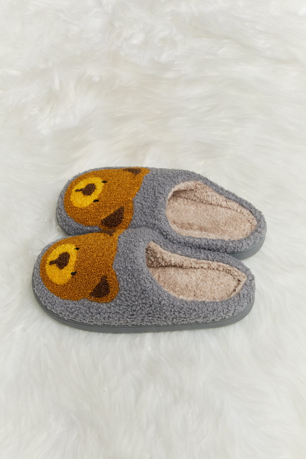 Melody My Teddy Bear Plush Slide Slippers