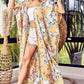 BiBi Something Special Floral Side Slit Longline Cardigan