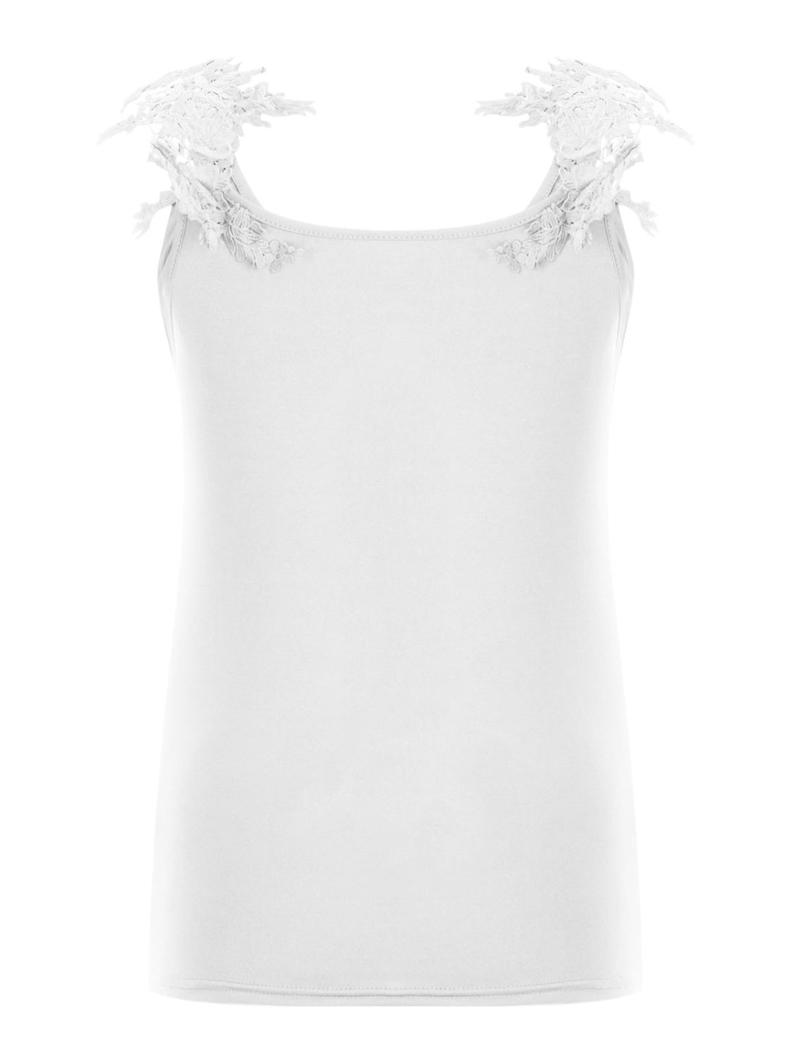 Lacey Girl Scoop Neck Tank Top