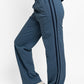 Tasha Apparel Spring Nights High Waisted Side Stripes Straight Track Sweatpants