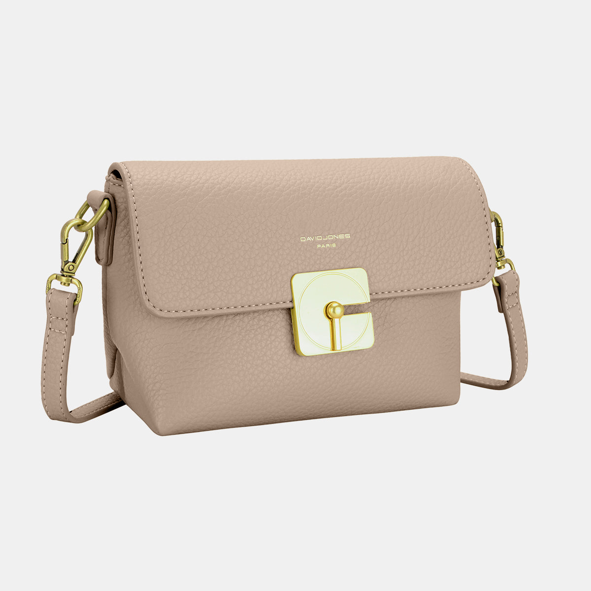 David Jones Capture The Moment PU Leather Crossbody Bag