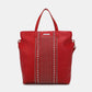 Nicole Lee USA Off For The Weekend Studded Large Tote Bag