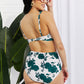 Marina West Swim Take A Dip Twist High-Rise Bikini in Forest