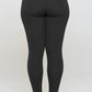 Yelete Conquer The Cold Fleece Lined High Waisted Leggings in Black