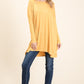 BOMBOM A Bright Day Long Sleeve Oversized Top in Yellow