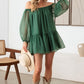 Le Lis Statements in Style Organza Off Shoulder Puff Sleeve Mini Dress