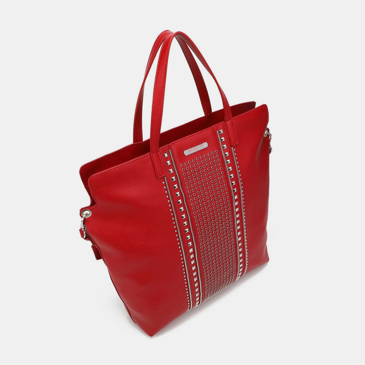 Nicole Lee USA Off For The Weekend Studded Large Tote Bag