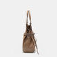 Nicole Lee USA Free Spirit Side Braided Tassel Inlaid Rhinestone Embroidery Hobo Bag