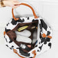 Relax, Recharge, Repeat Animal Print Plush Weekender Bag