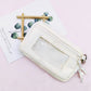 Zenana I Want To Go Keychain Pouch ID Card Wallet