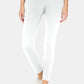 Leggings Depot Reflections High Waist Leggings with Pockets in White