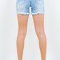 American Bazi Angelica High Waist Distressed Frayed Denim Shorts