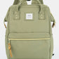 Himawari Creating Space Waterproof Canvas Backpack Bag with Side Pockets