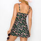 Marina West Swim Clear Waters Swim Dress in Black Roses