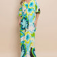 ODDI I'll Bring The Flowers Printed Slit Maxi Dress