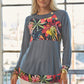 Celeste Tropical Vibes Long Sleeve T-Shirt
