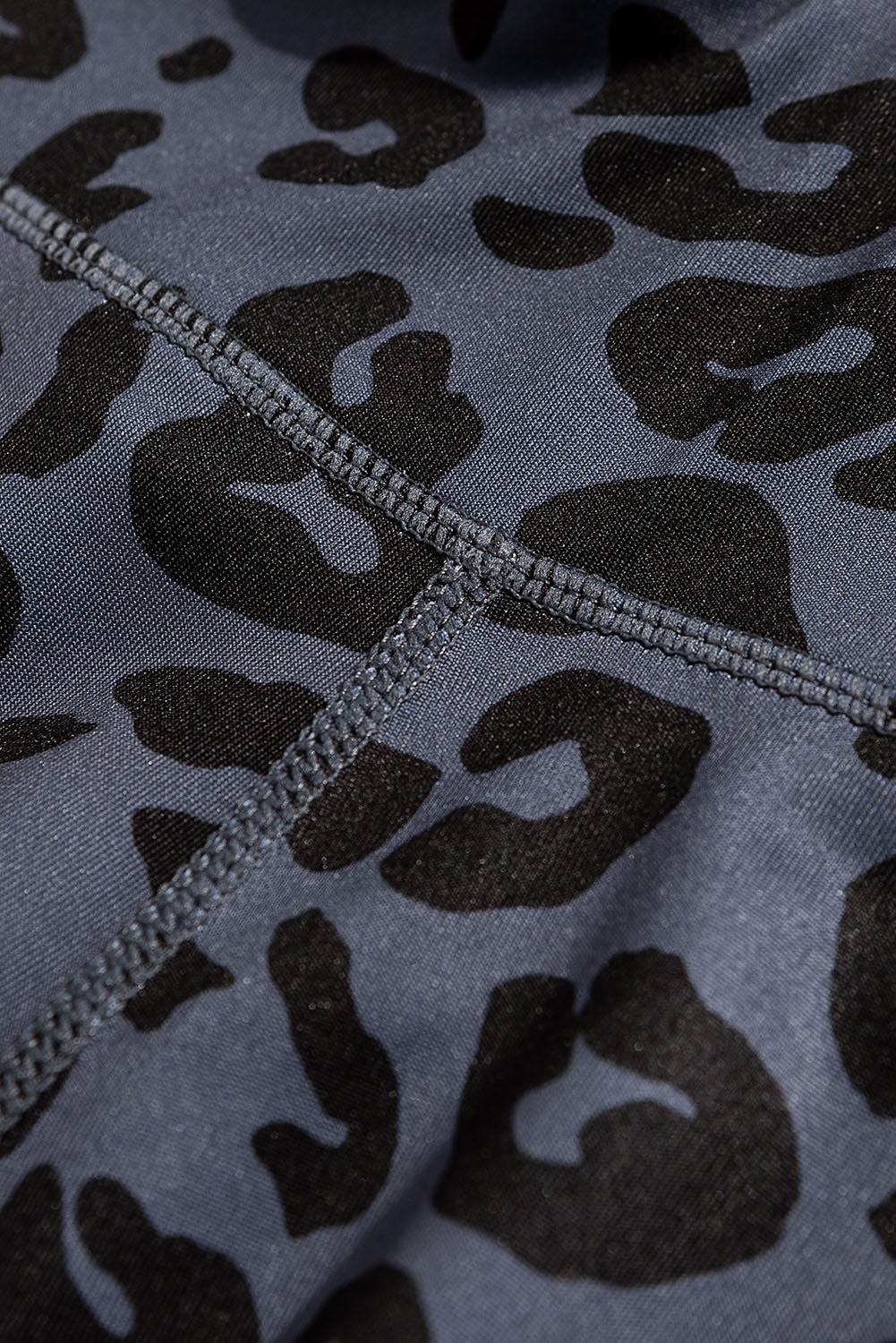 Leading The Pack Leopard Cutout Sports Bra and Leggings Set