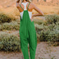 Double Take The Hot Shots Sleeveless V-Neck Pocketed Jumpsuit