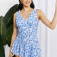 Marina West Swim Clear Waters Swim Dress in Blue