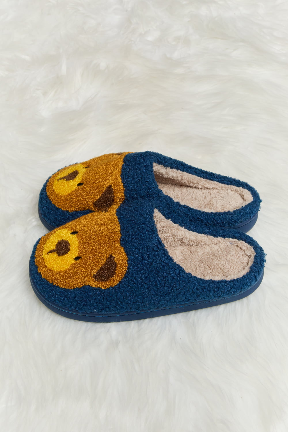 Melody My Teddy Bear Plush Slide Slippers