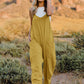 Double Take The Hot Shots Sleeveless V-Neck Pocketed Jumpsuit